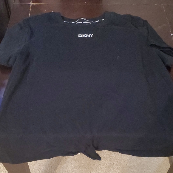 Dkny Tops - DKNY Jet Black Short Sleeve Top